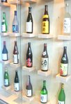 Sake wall at Umi.JPG